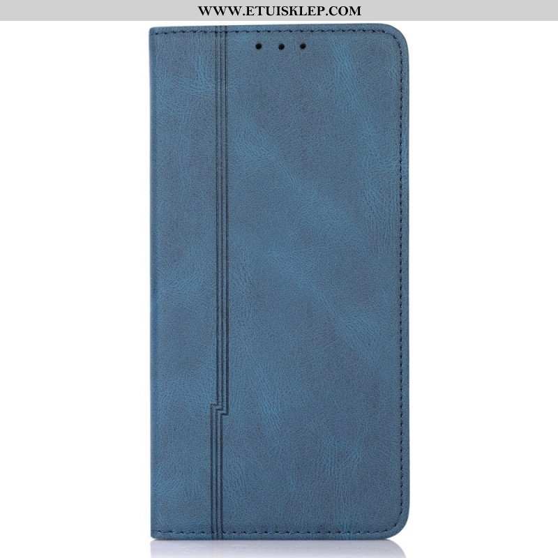 Etui Na Telefon do Xiaomi Redmi Note 11 Pro Plus 5G Etui Folio Stylowa Skórzana Linia